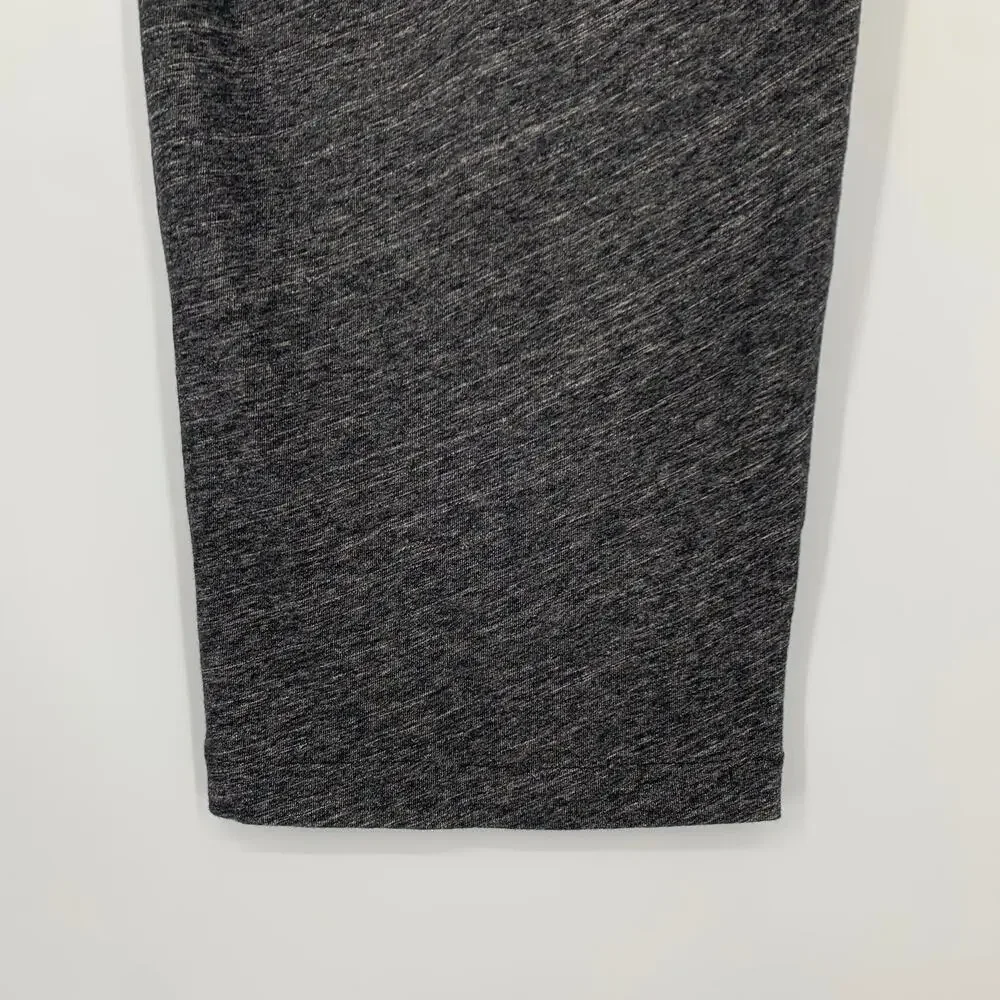 IRO Lousa Skirt Knotted Wrap Wool Blend Pencil Skirt, Heather Gray